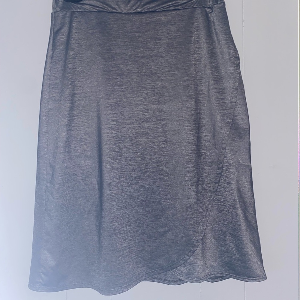 Athletic Wrap Skirt With leggings